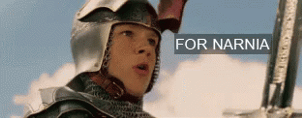 The Chronicles Of Narnia Edmund Shouting GIF