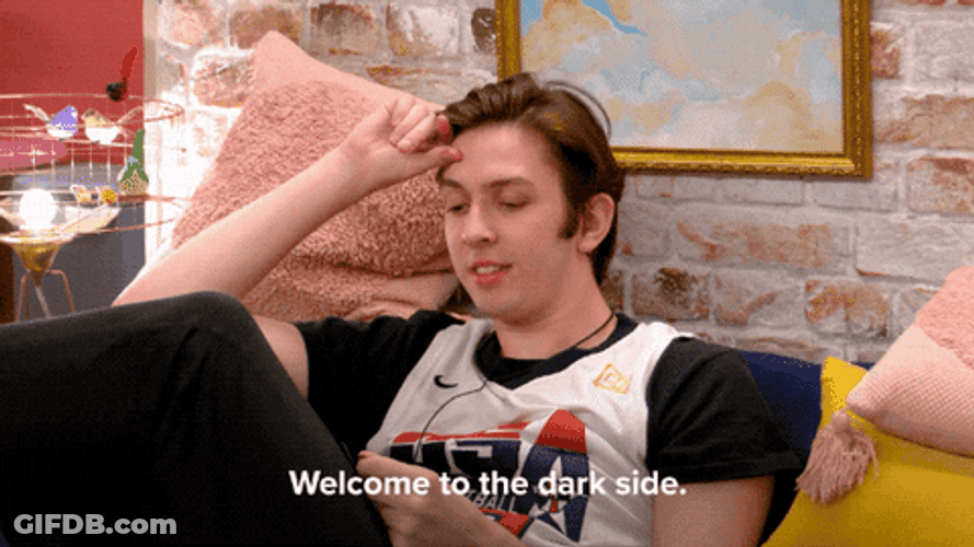 The Circle Welcome To The Dark Side GIF