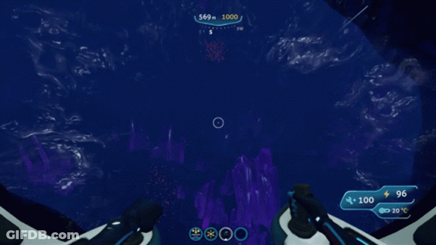 The Claw Killing Subnautica GIF