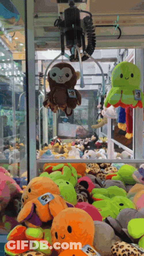 The Claw Toy Machine GIF