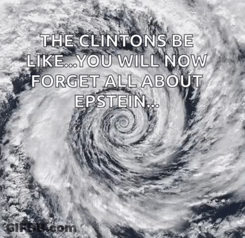 The Clintons Be Like You Will Now Forget All About Epstein .. GIF