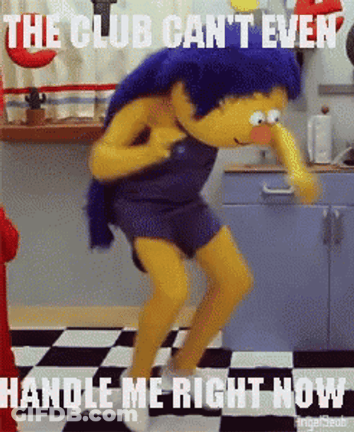 The Club Can't Even Handle Me Right Now GIF