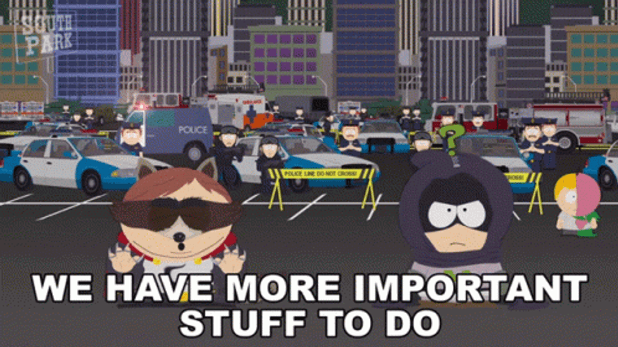 The Coon More Important Stuff GIF