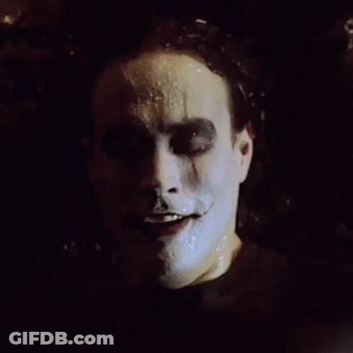 The Crow Eric Draven Evil Laugh GIF