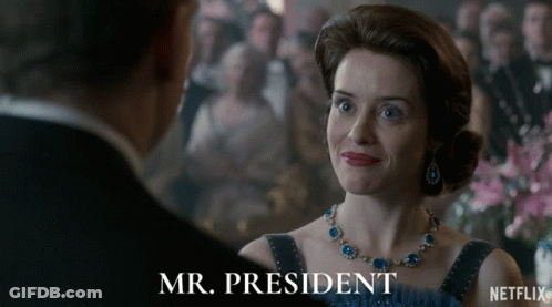 The Crown Happy GIF