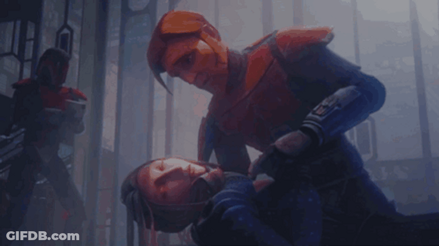 The Death Of Satine Clone Wars GIF