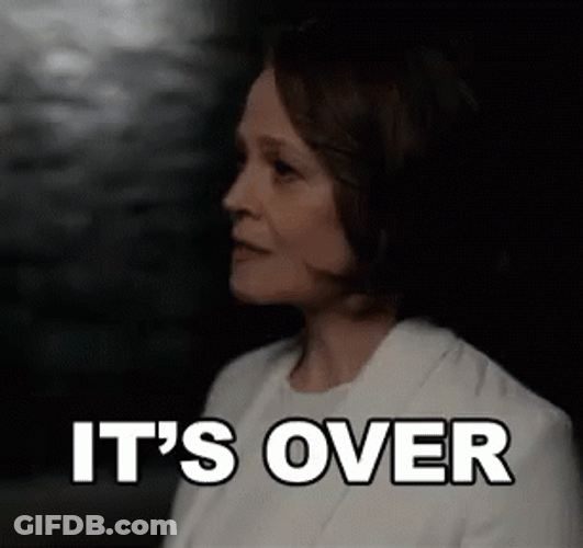The Defender Its Over GIF