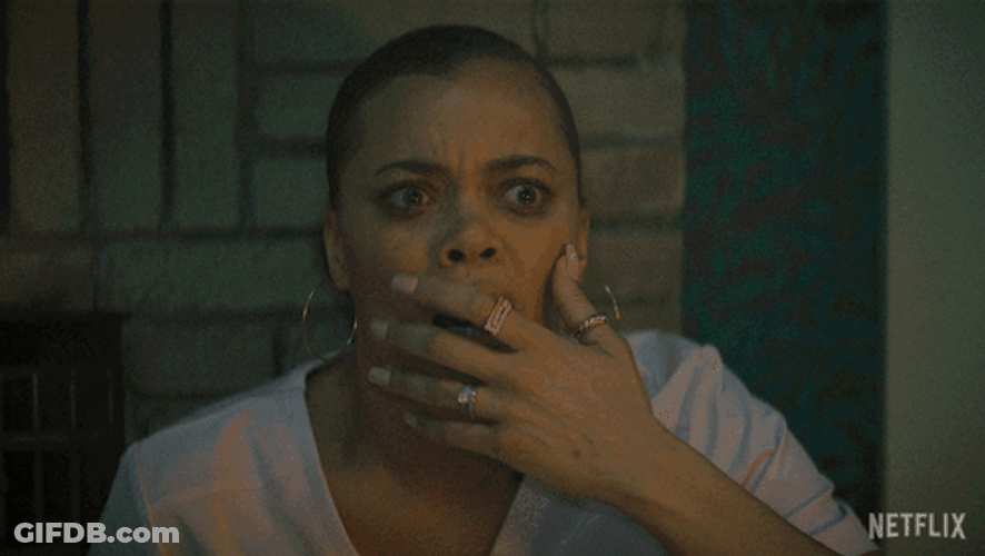 The Deliverance Shocked Woman GIF