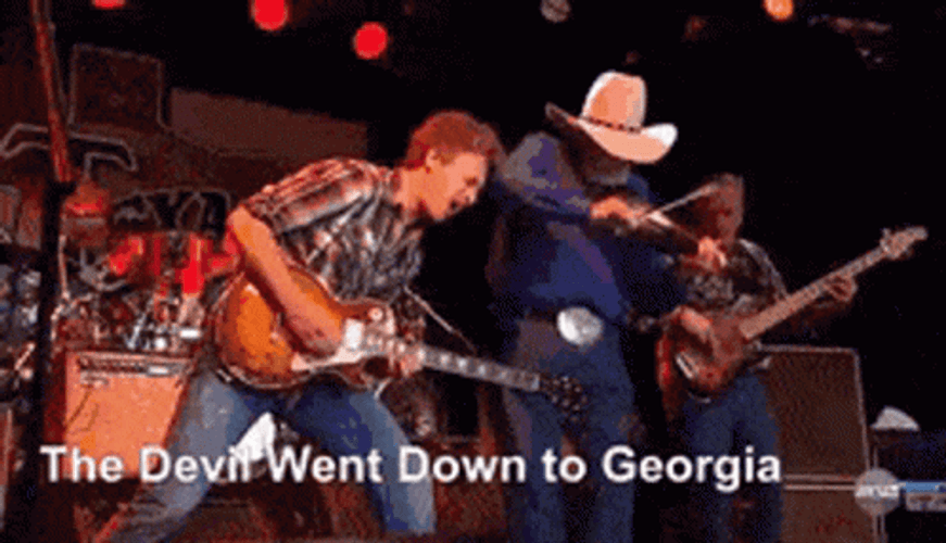 The Devil Went To Georgia GIF