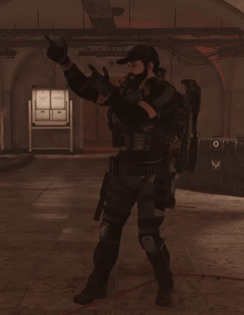 The Division Disco Dance Emote GIF