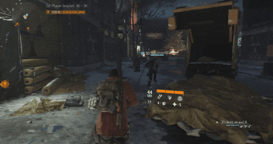 The Division Gameplay Running Mission GIF