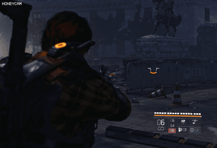 The Division Revolver Recoil Gameplay GIF
