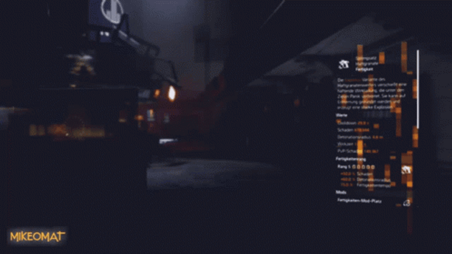 The Division Sticky Grenade Weapon GIF