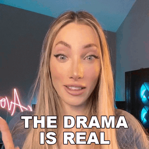 The Drama Is Real Avori GIF