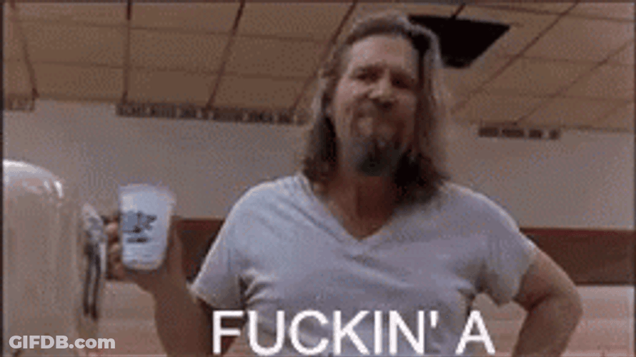 The Dude Holding A Cup Angry GIF