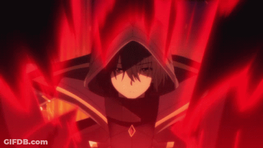 The Eminence In Shadow Cid Red Attack GIF