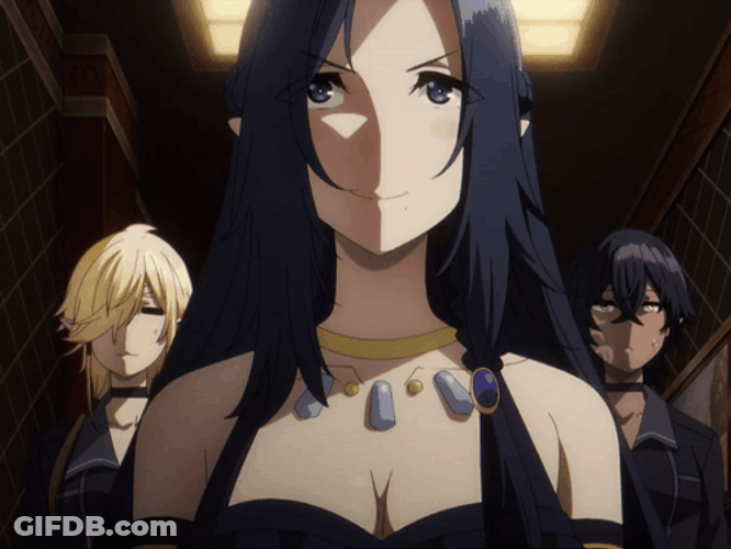 The Eminence In Shadow Delta Smiling GIF