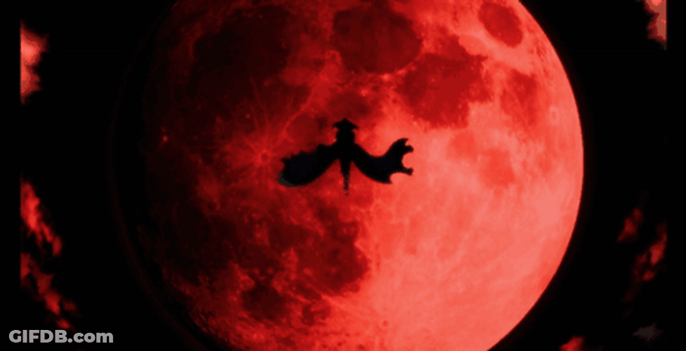 The Eminence In Shadow Red Moon GIF