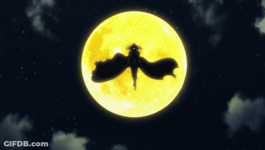 The Eminence In Shadow Yellow Moon GIF