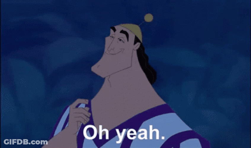 The Emperors Kronk Oh Yeah GIF