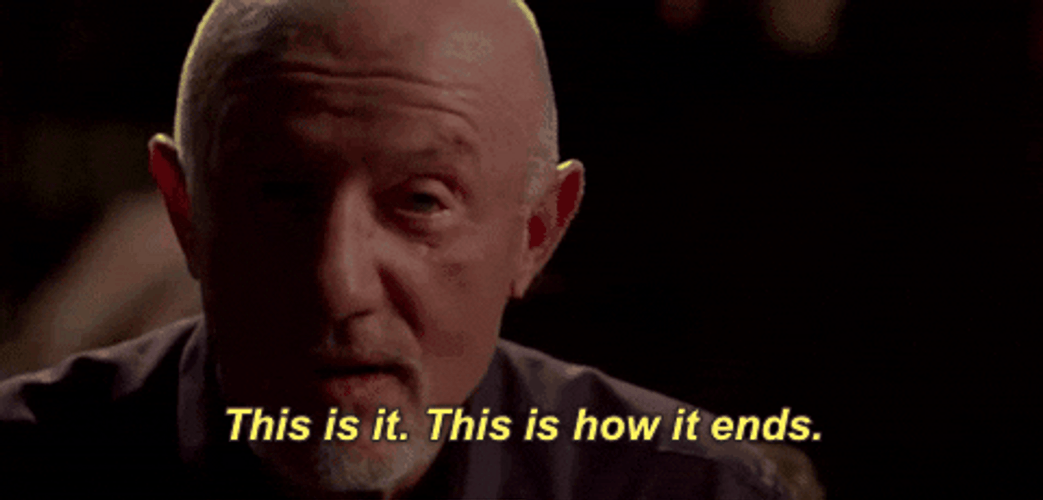 The End Mike Ehrmantraut GIF