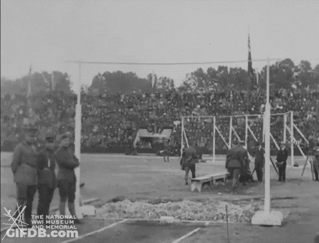 The Evolution Of Pole Vault GIF