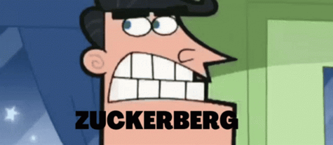 The Fairly OddParents Yelling At Zuckerberg GIF