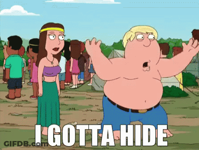 The Family Guy I Gotta Hide GIF
