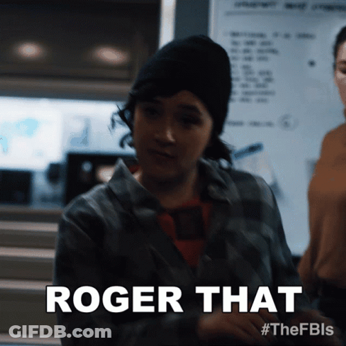 The FBI's Roger That GIF