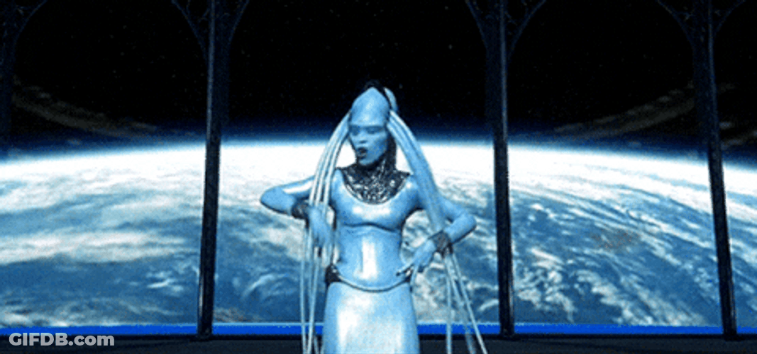 The Fifth Element Blue Diva GIF