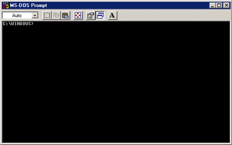 The Files Are In The Computer Ms Dos Prompt GIF