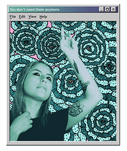 The Files Are In The Computer Virus Flowers GIF