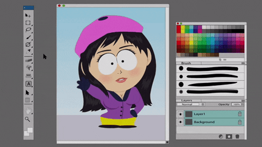 The Files Are In The Computer Wendy South Park GIF
