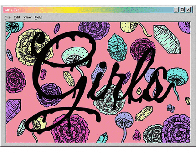 The Files Are In The Computer Windows 98 Girls GIF