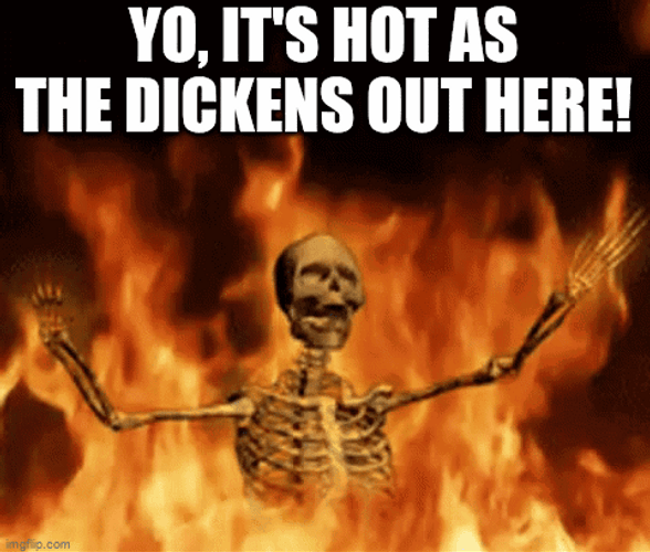 The Fire Is Too Hot GIF