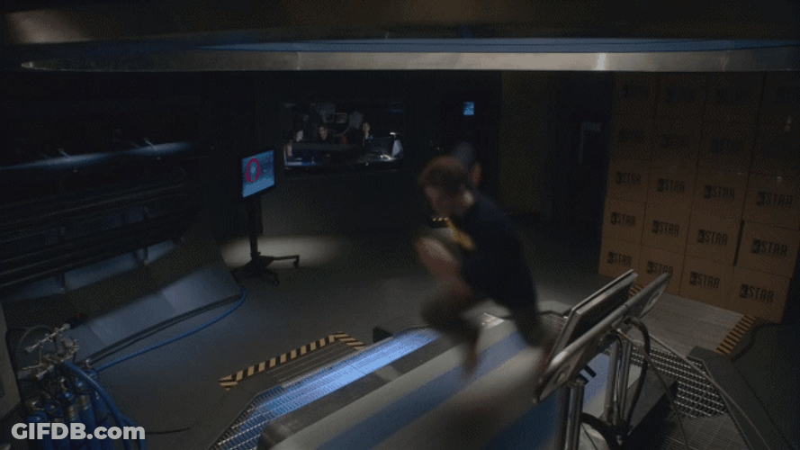 The Flash Exercise Treadmill GIF