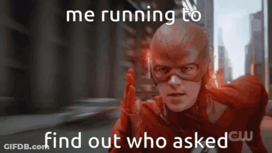 The Flash Find Out Who Asked GIF