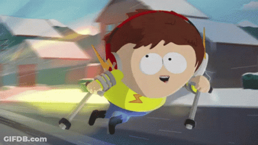 The Flash Jimmy Valmer GIF