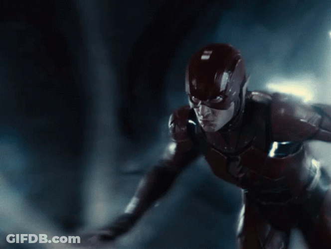 The Flash Justice League GIF