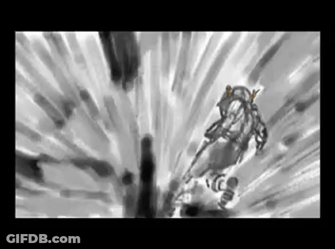 The Flash Running Animation GIF