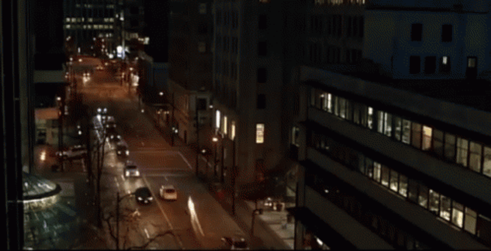 The Flash Running Fast Speed Cars City Road GIF