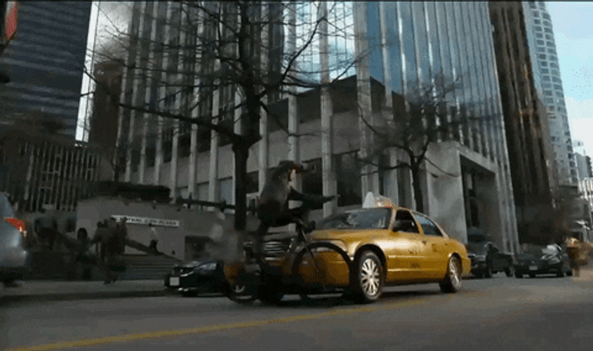 The Flash Running Speed Force Saving Man Superhero GIF