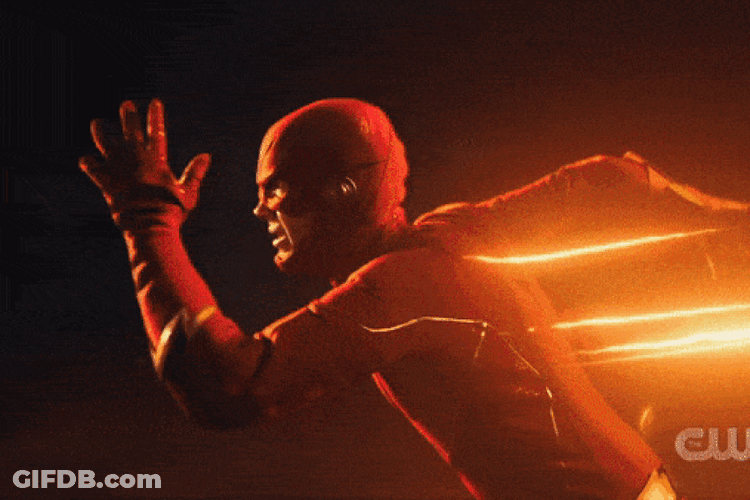 The Flash Running GIF