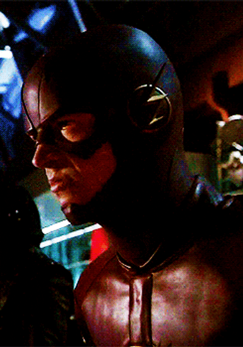 The Flash Staring GIF