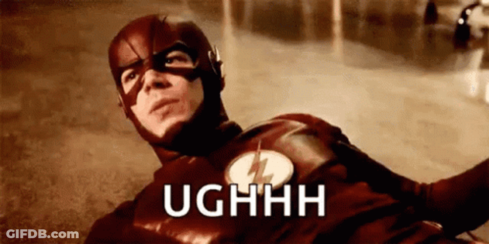 The Flash Ugh GIF