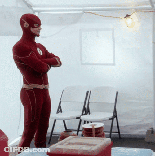 The Flash Walking GIF