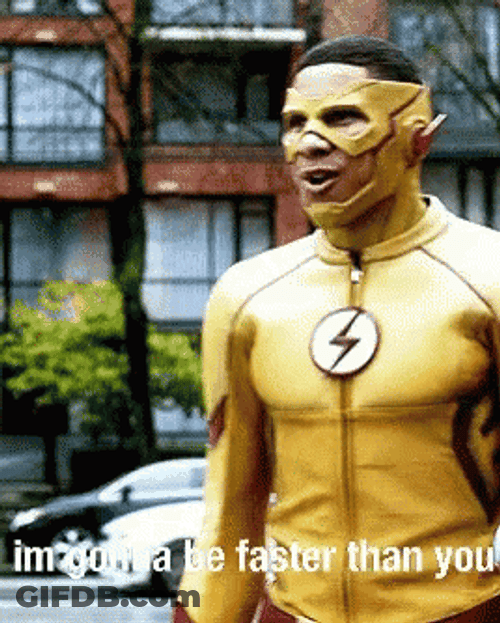 The Flash Wally West Keiynan Lonsdale GIF