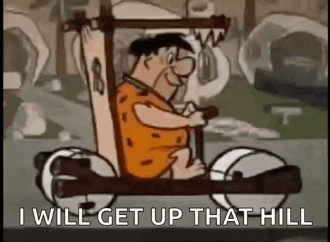 The Flintstones Cruising GIF