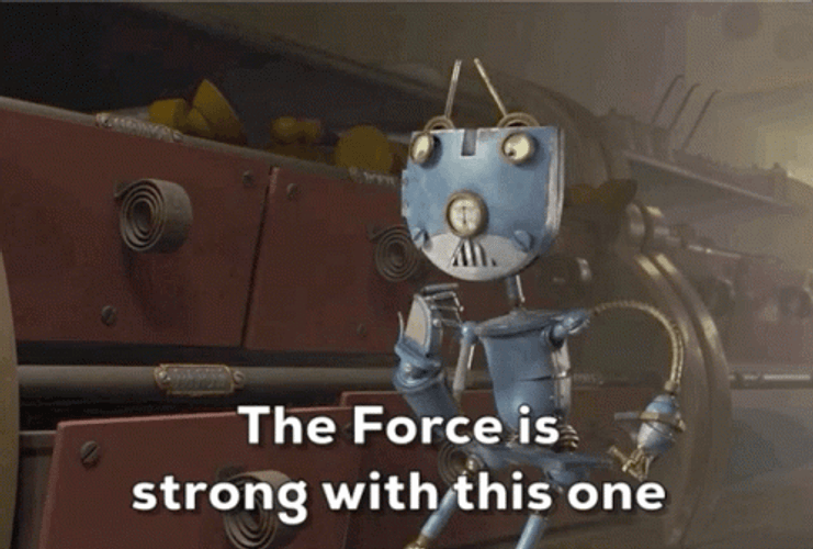 The Force Is Strong With This One Diesel Springer GIF