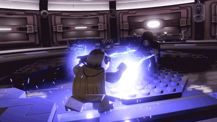 The Force Is Strong With This One Star Wars Lego GIF